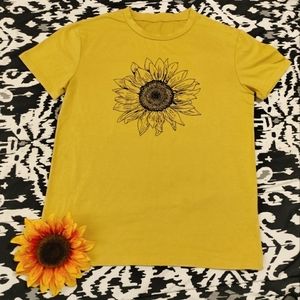 Sunflower Tee Shirt Size Medium